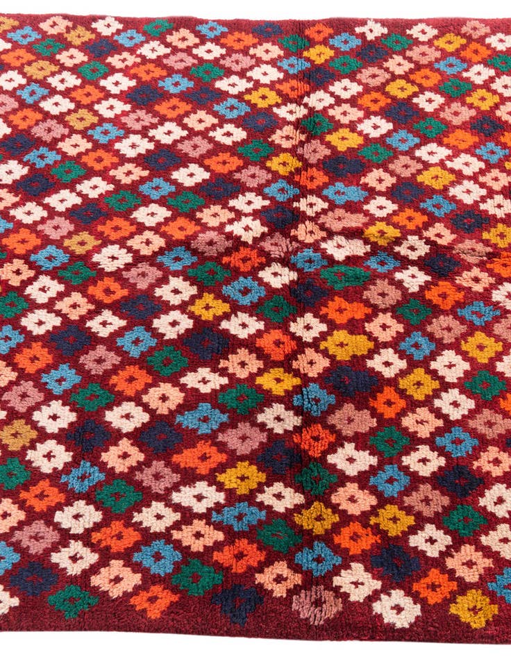 Detail image of  3' 10 x 5' 10  Hand Knotted Balouch Wool Rug