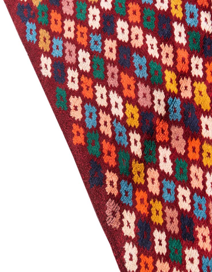 Detail image of  3' 10 x 5' 10  Hand Knotted Balouch Wool Rug