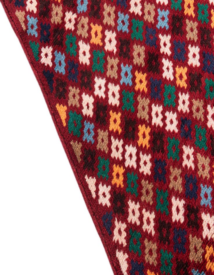 Detail image of  3' x 4' 4  Hand Knotted Balouch Wool Rug