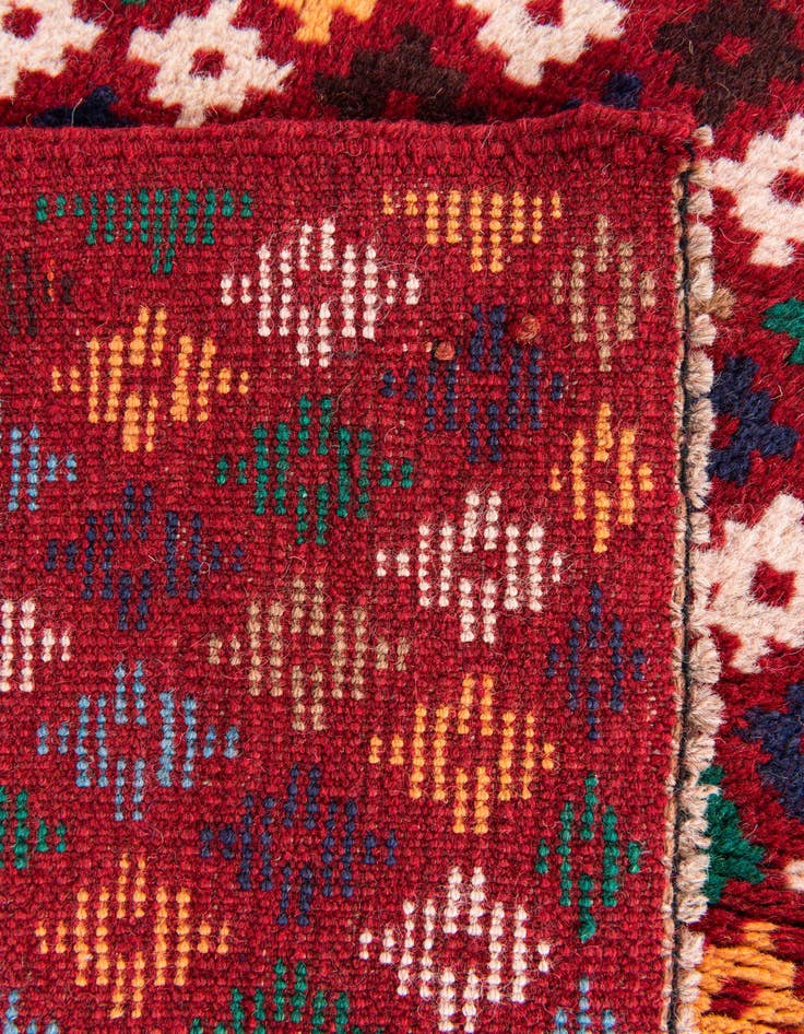 Detail image of  3' x 4' 4  Hand Knotted Balouch Wool Rug