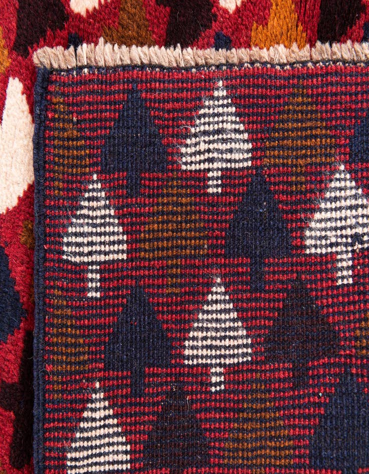 Detail image of  3' x 4' 4  Hand Knotted Balouch Wool Rug
