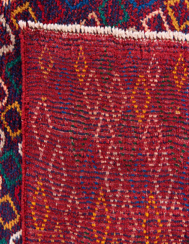 Detail image of  5' 4 x 6' 5  Hand Knotted Balouch Wool Rug