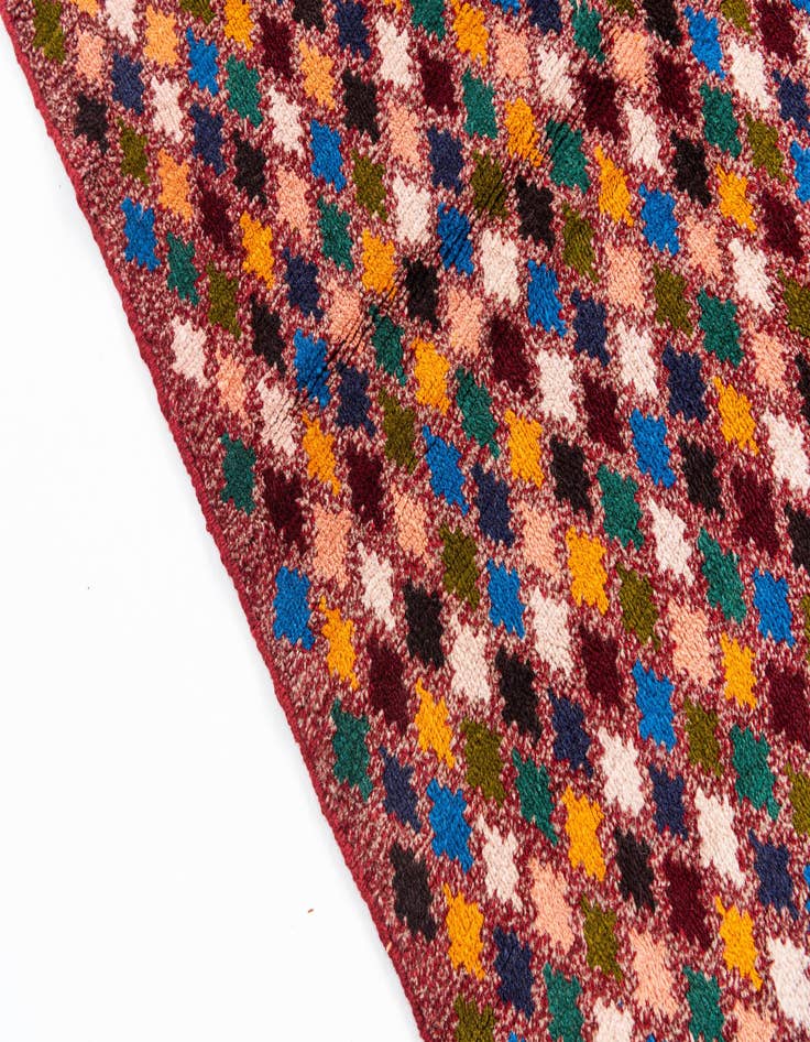 Detail image of  5' 2 x 6' 8  Hand Knotted Balouch Wool Rug