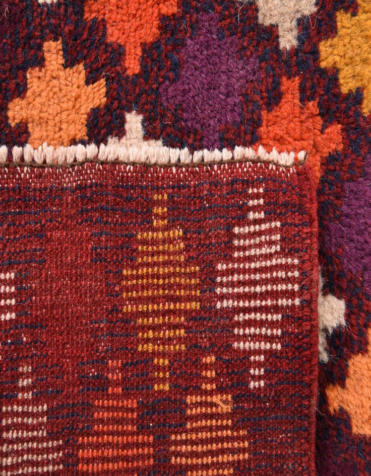 Detail image of  5' 9 x 6' 9  Hand Knotted Balouch Wool Rug