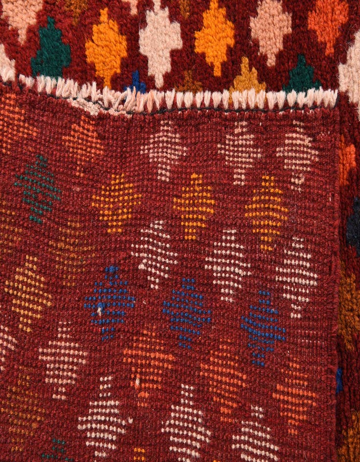 Detail image of  6' x 8' 3  Hand Knotted Balouch Wool Rug
