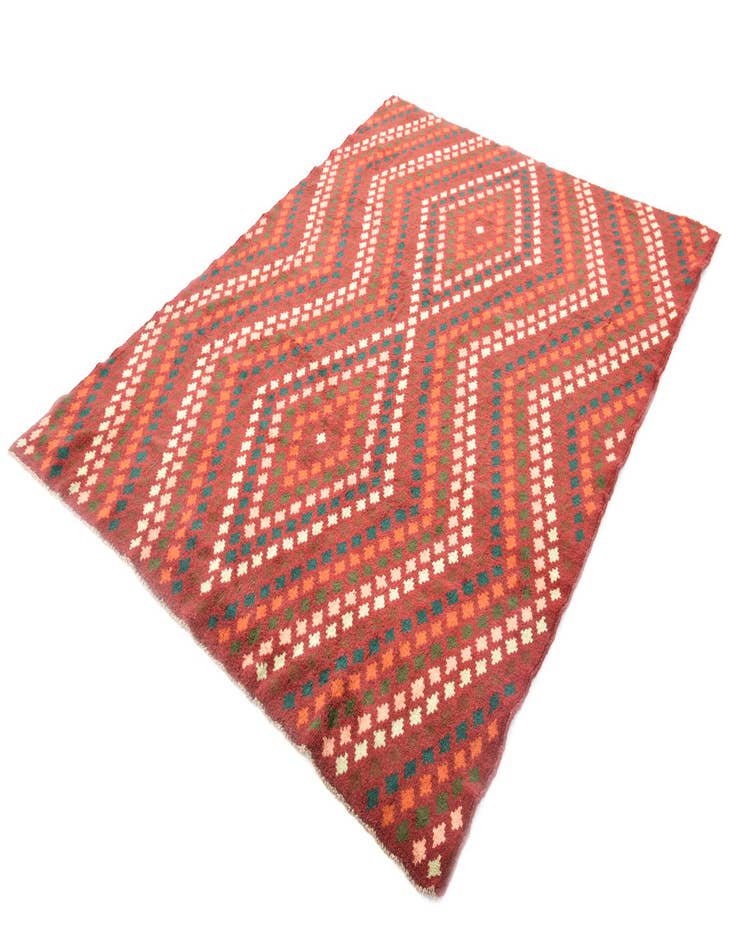 Detail image of  6' 9 x 9' 2  Hand Knotted Balouch Wool Rug