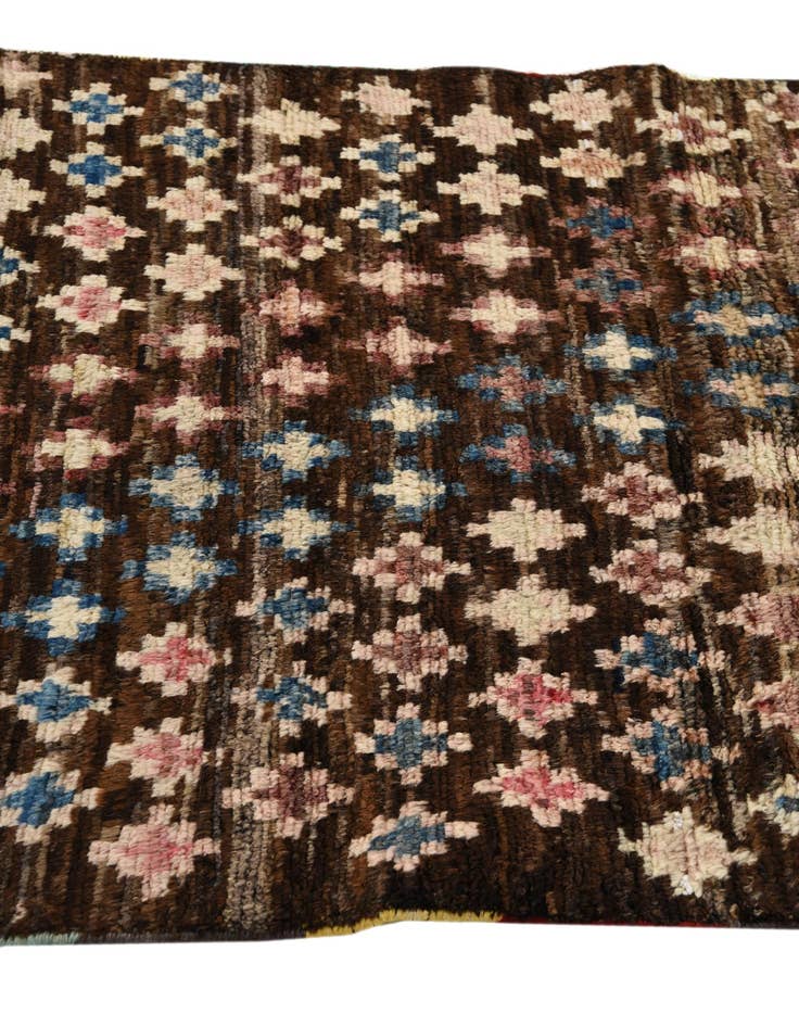 Detail image of  2' 10 x 4' 5  Hand Knotted Balouch Wool Rug