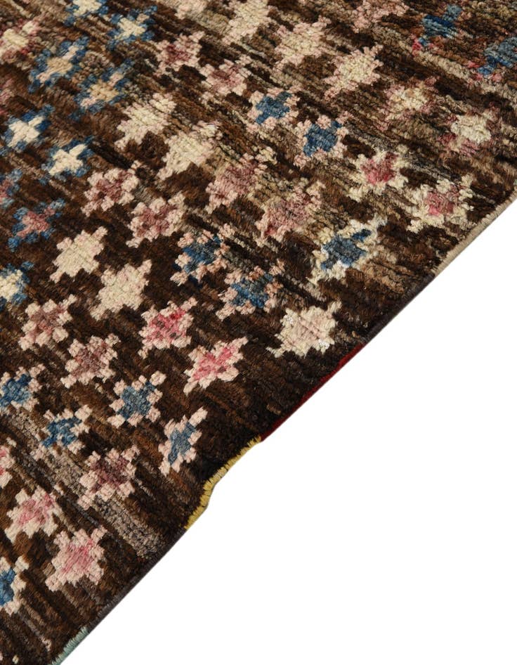 Detail image of  2' 10 x 4' 5  Hand Knotted Balouch Wool Rug