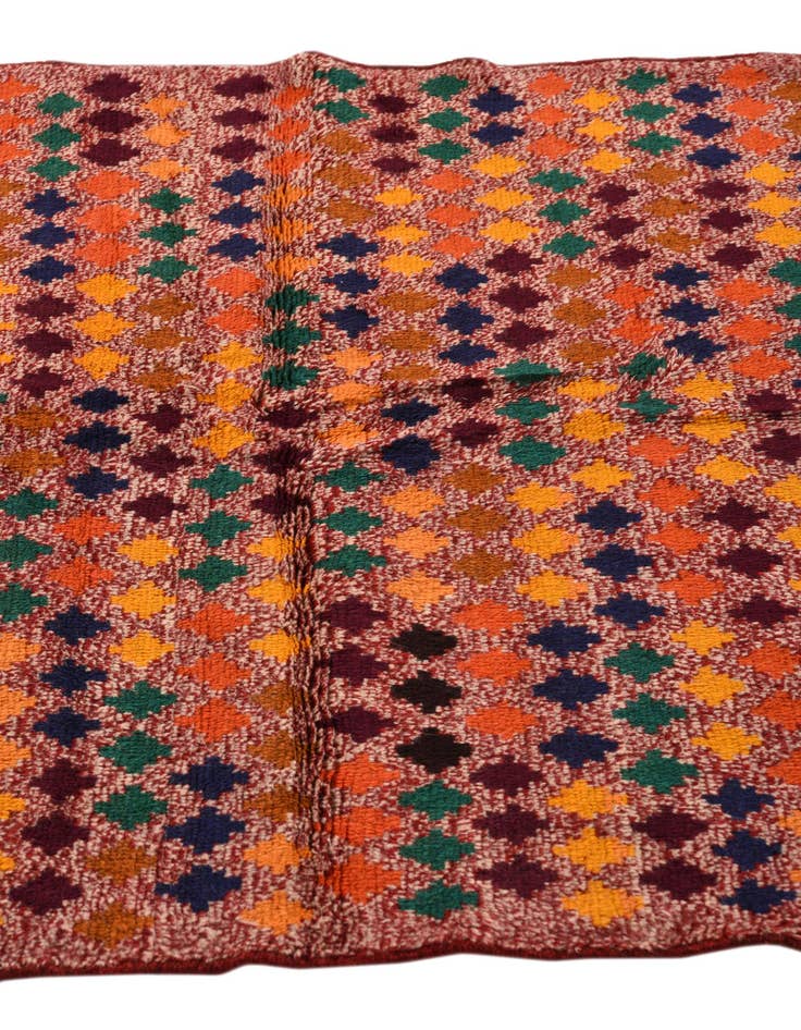 Detail image of  3' 10 x 5' 10  Hand Knotted Balouch Wool Rug