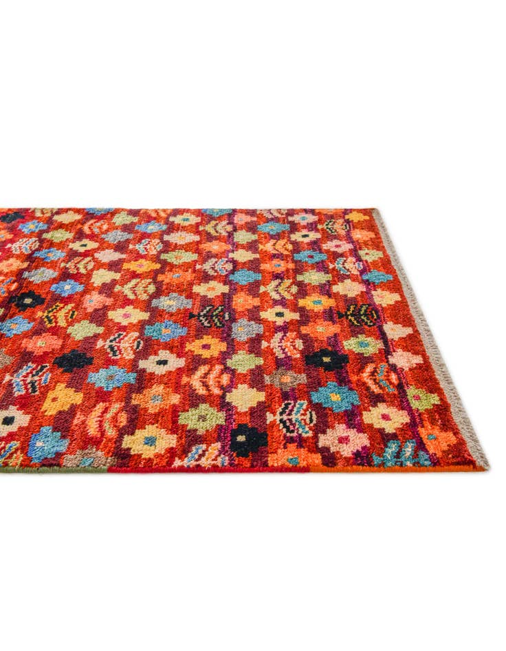 Detail image of 3' 4 x 5' 1 Hand Knotted Balouch Wool Rug