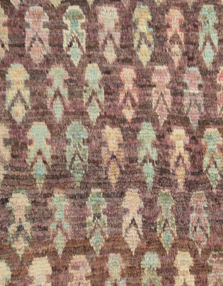 Detail image of  4' 1 x 5' 9  Hand Knotted Balouch Wool Rug