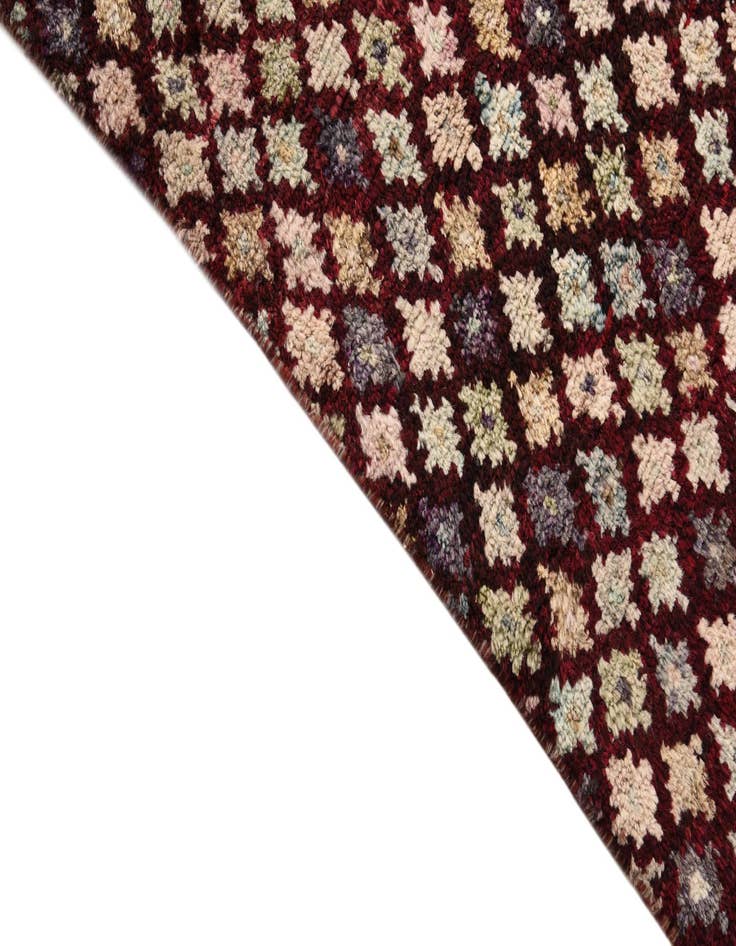 Detail image of  5' 7 x 8'  Hand Knotted Balouch Wool Rug