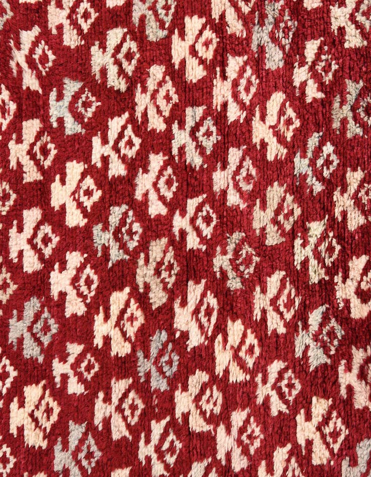 Detail image of  4' 1 x 6' 1  Hand Knotted Balouch Wool Rug