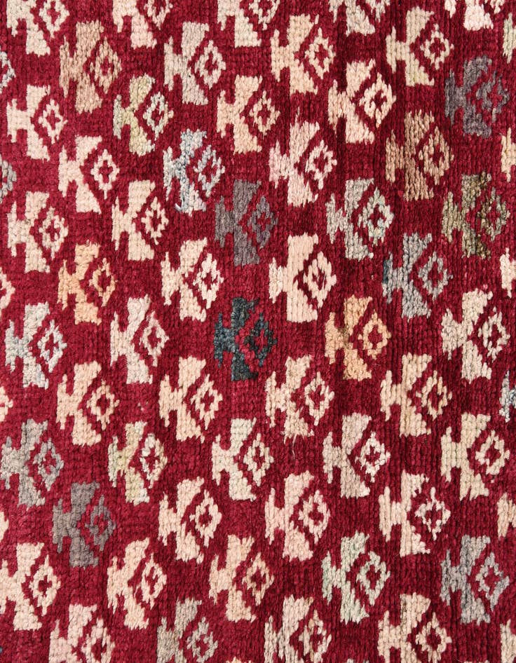 Detail image of  4' 1 x 5' 10  Hand Knotted Balouch Wool Rug