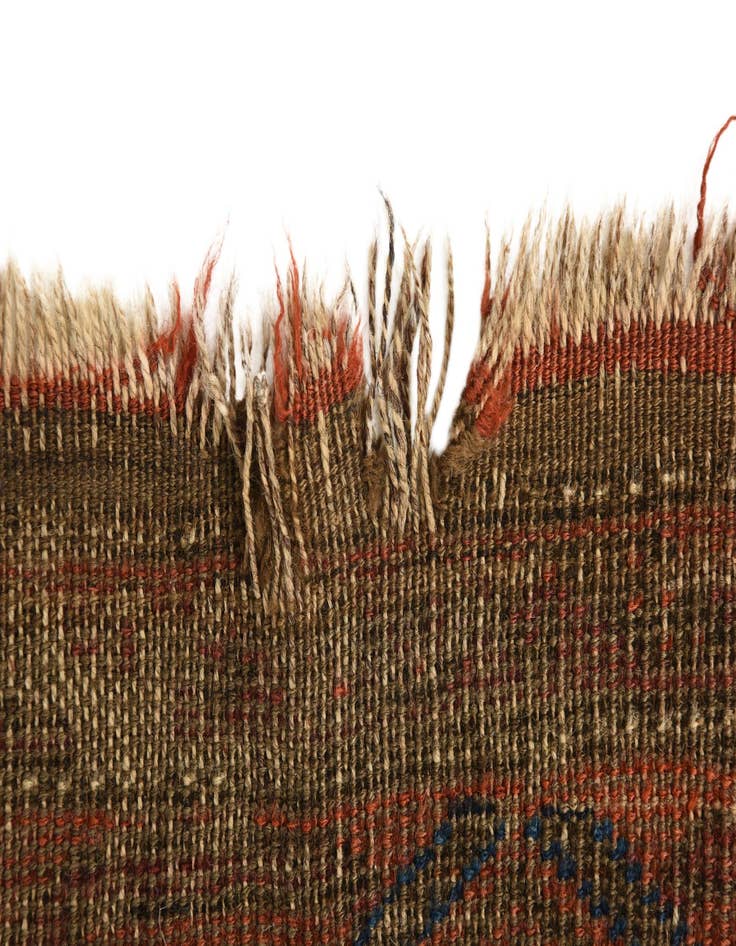 Detail image of  2' 9 x 5'  Hand Knotted Balouch Persian Wool Rug