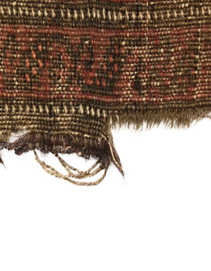 Detail image of  2' 9 x 5'  Hand Knotted Balouch Persian Wool Rug