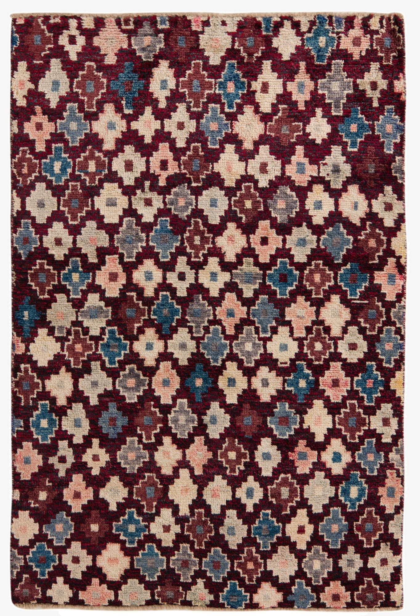  4' x 6'  Hand Knotted Balouch Wool Rug