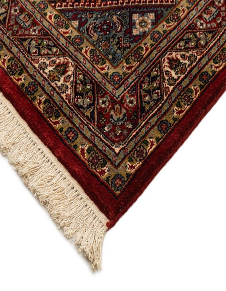 Detail image of  4' 3 x 7'  Hand Knotted Bidjar Oriental Wool Rug