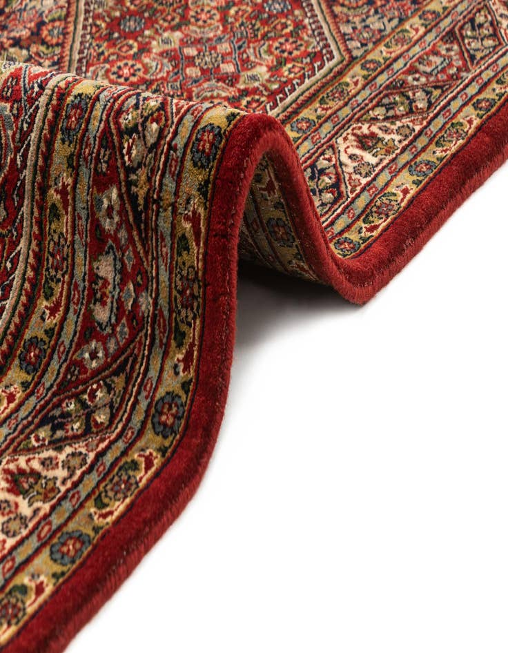 Detail image of  4' 3 x 7'  Hand Knotted Bidjar Oriental Wool Rug