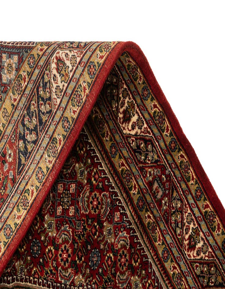 Detail image of  4' 3 x 7'  Hand Knotted Bidjar Oriental Wool Rug