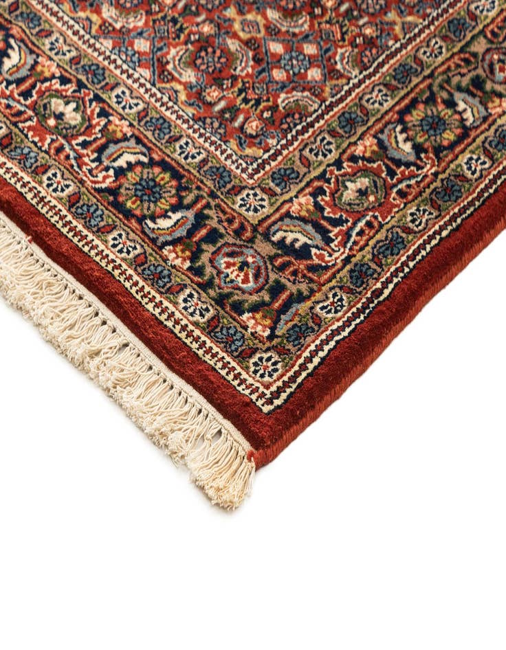 Detail image of  4' 3 x 6' 4  Hand Knotted Birjand Oriental Wool Rug