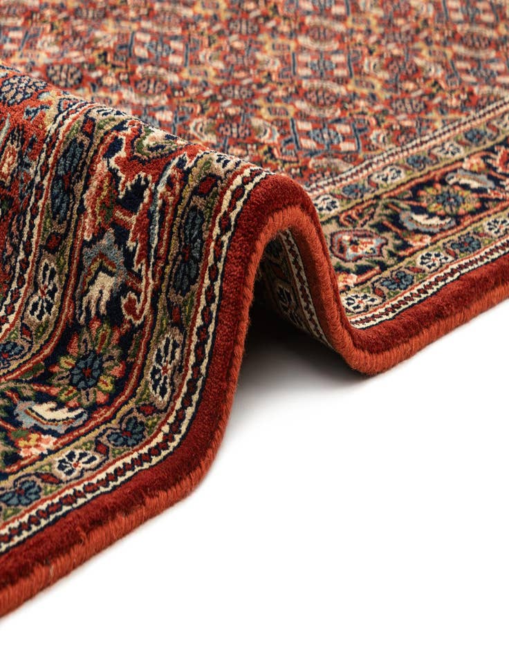 Detail image of  4' 3 x 6' 4  Hand Knotted Birjand Oriental Wool Rug