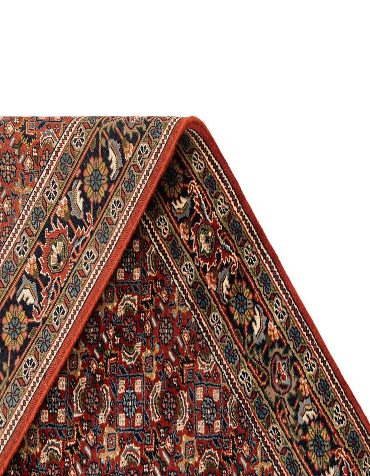 Detail image of  4' 3 x 6' 4  Hand Knotted Birjand Oriental Wool Rug