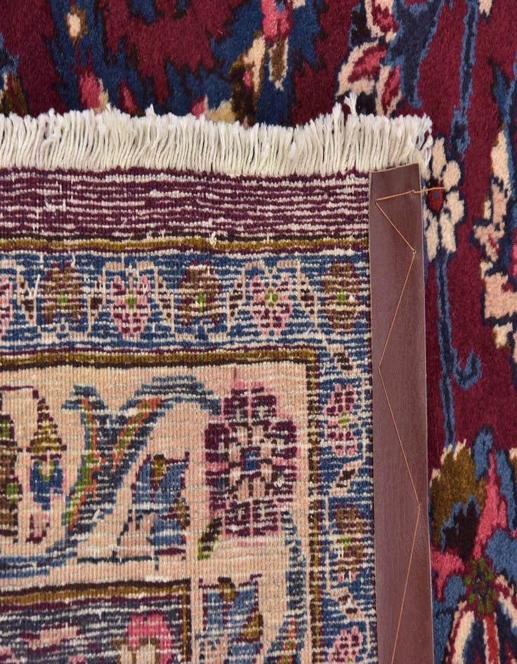 Detail image of 9' 10 x 12' 9 Hand Knotted Birjand Persian Wool Rug