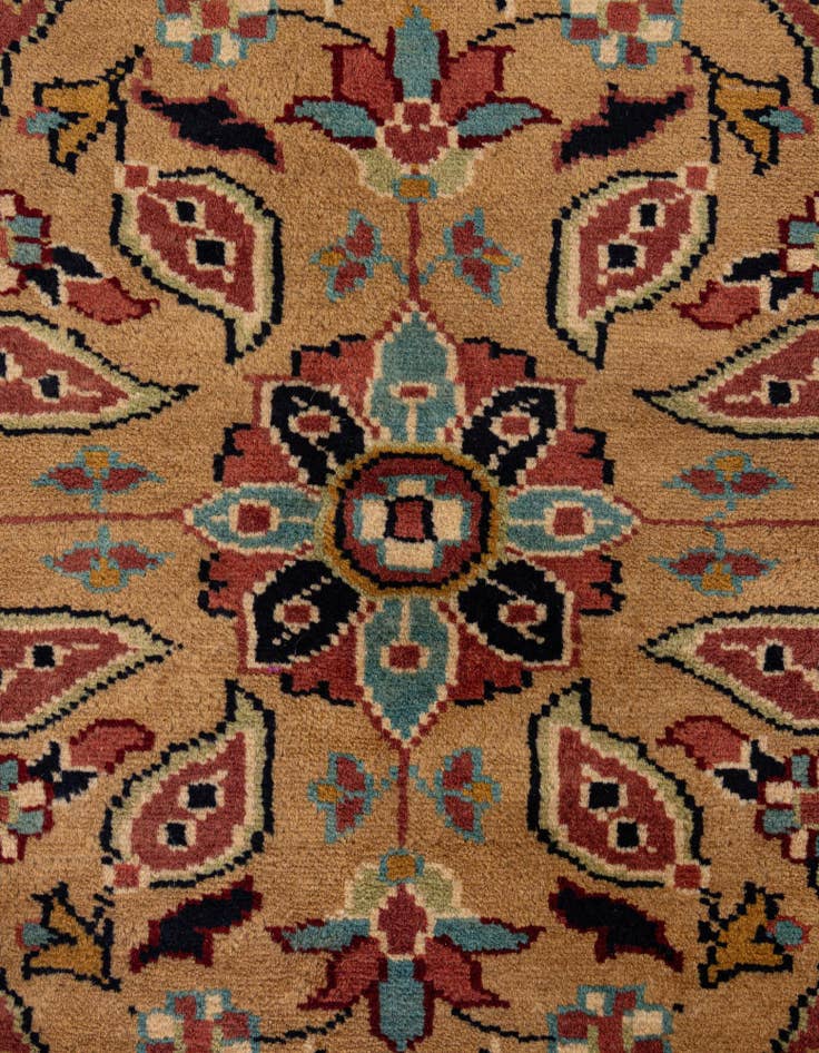 Detail image of  9' 3 x 12' 1  Hand Knotted Bokhara Oriental Wool Rug