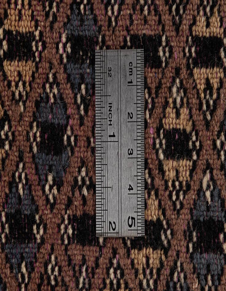 Detail image of  9' 2 x 11' 11  Hand Knotted Bokhara Oriental Wool Rug