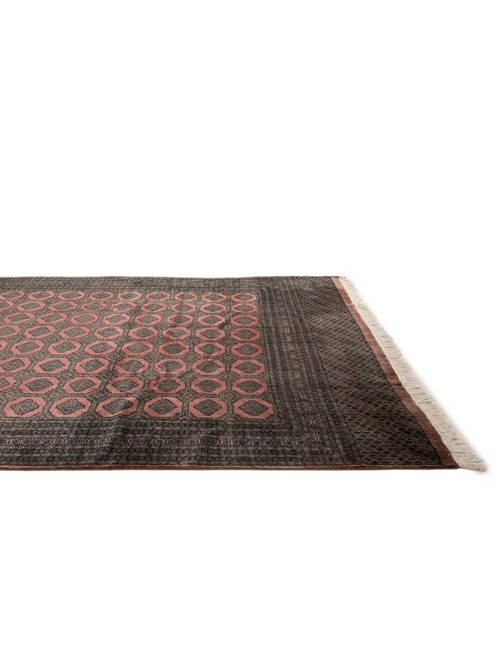 Detail image of  9' 2 x 11' 11  Hand Knotted Bokhara Oriental Wool Rug