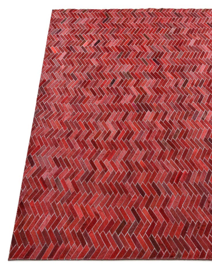 Detail image of  5' 2 x 7' 10 Cowhide Rug