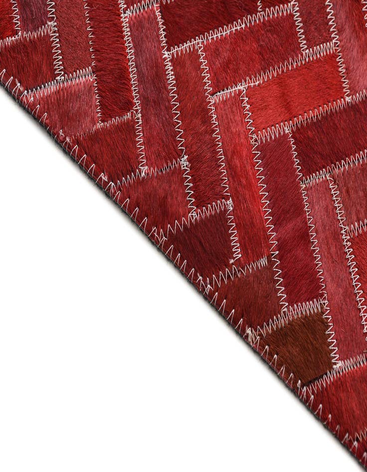 Detail image of  5' 2 x 7' 10 Cowhide Rug