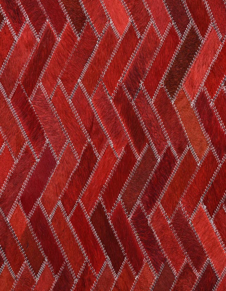 Detail image of  5' 2 x 7' 10 Cowhide Rug