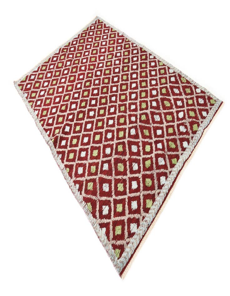 Detail image of  5' 7 x 8' 1  Hand Knotted Darya Wool Rug