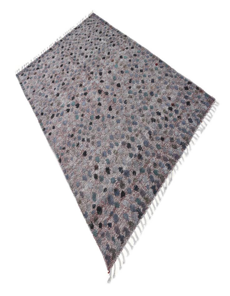 Detail image of  5' 3 x 8' 3  Hand Knotted Darya Wool Rug