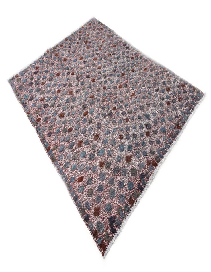 Detail image of  4' 10 x 6' 5  Hand Knotted Darya Wool Rug