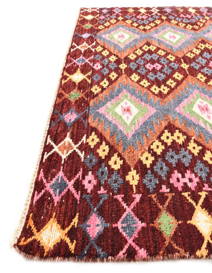 Detail image of  5' 8 x 7' 6  Hand Knotted Darya Wool Rug