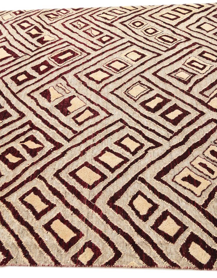 Detail image of  7' 10 x 10'  Hand Knotted Darya Wool Rug