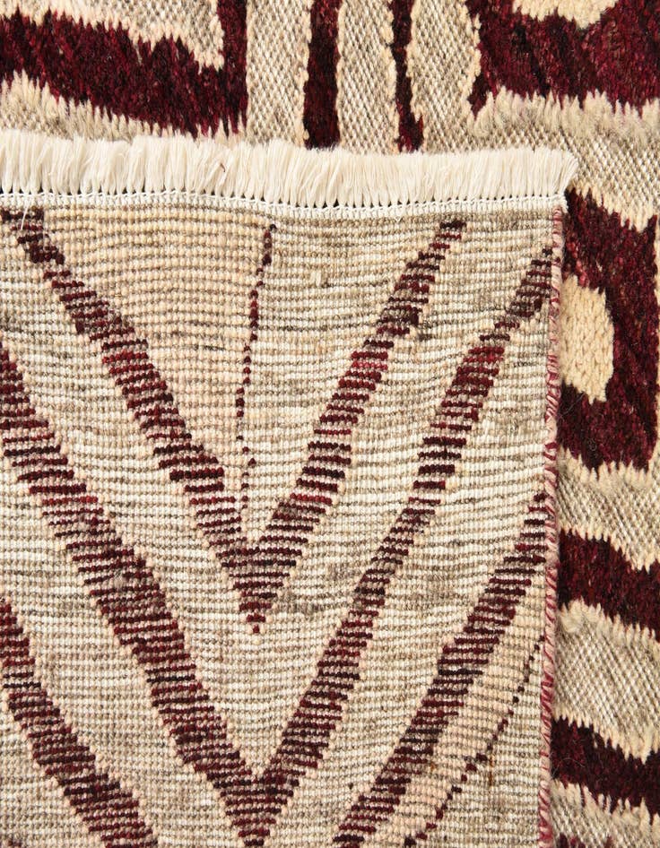 Detail image of  7' 10 x 10'  Hand Knotted Darya Wool Rug