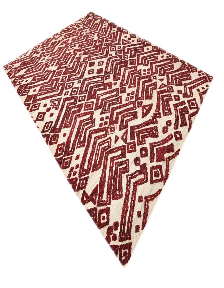 Detail image of  8' 10 x 12' 5  Hand Knotted Darya Wool Rug