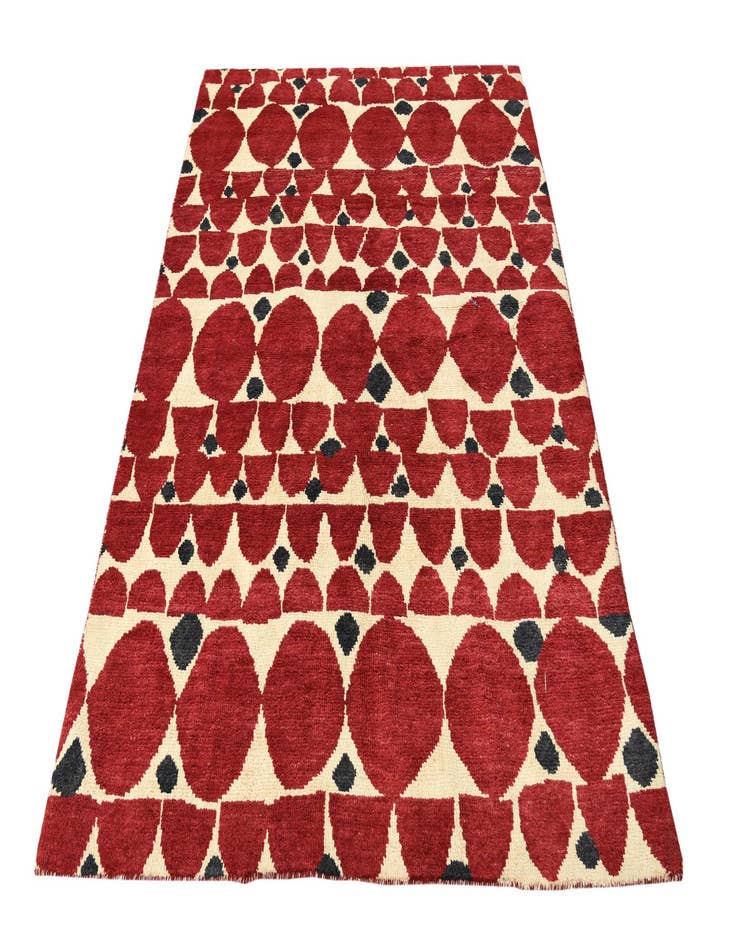 Detail image of  5' x 6' 9  Hand Knotted Darya Wool Rug