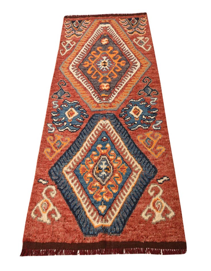 Detail image of  4' 1 x 6' 5  Hand Knotted Darya Wool Rug