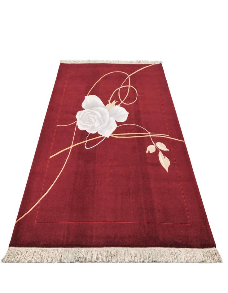 Detail image of  5' 7 x 7' 11  Hand Knotted Darya Wool Rug