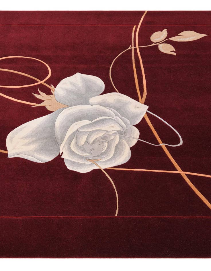 Detail image of  5' 7 x 7' 11  Hand Knotted Darya Wool Rug