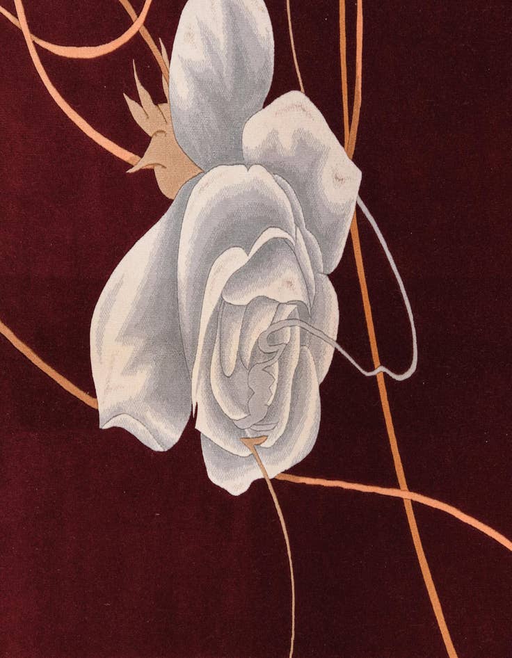 Detail image of  5' 7 x 7' 11  Hand Knotted Darya Wool Rug