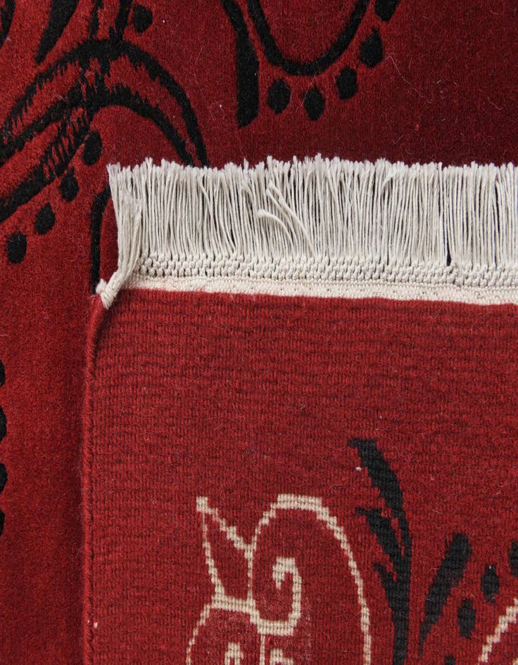 Detail image of  5' 7 x 8' 4  Hand Knotted Darya Wool Rug