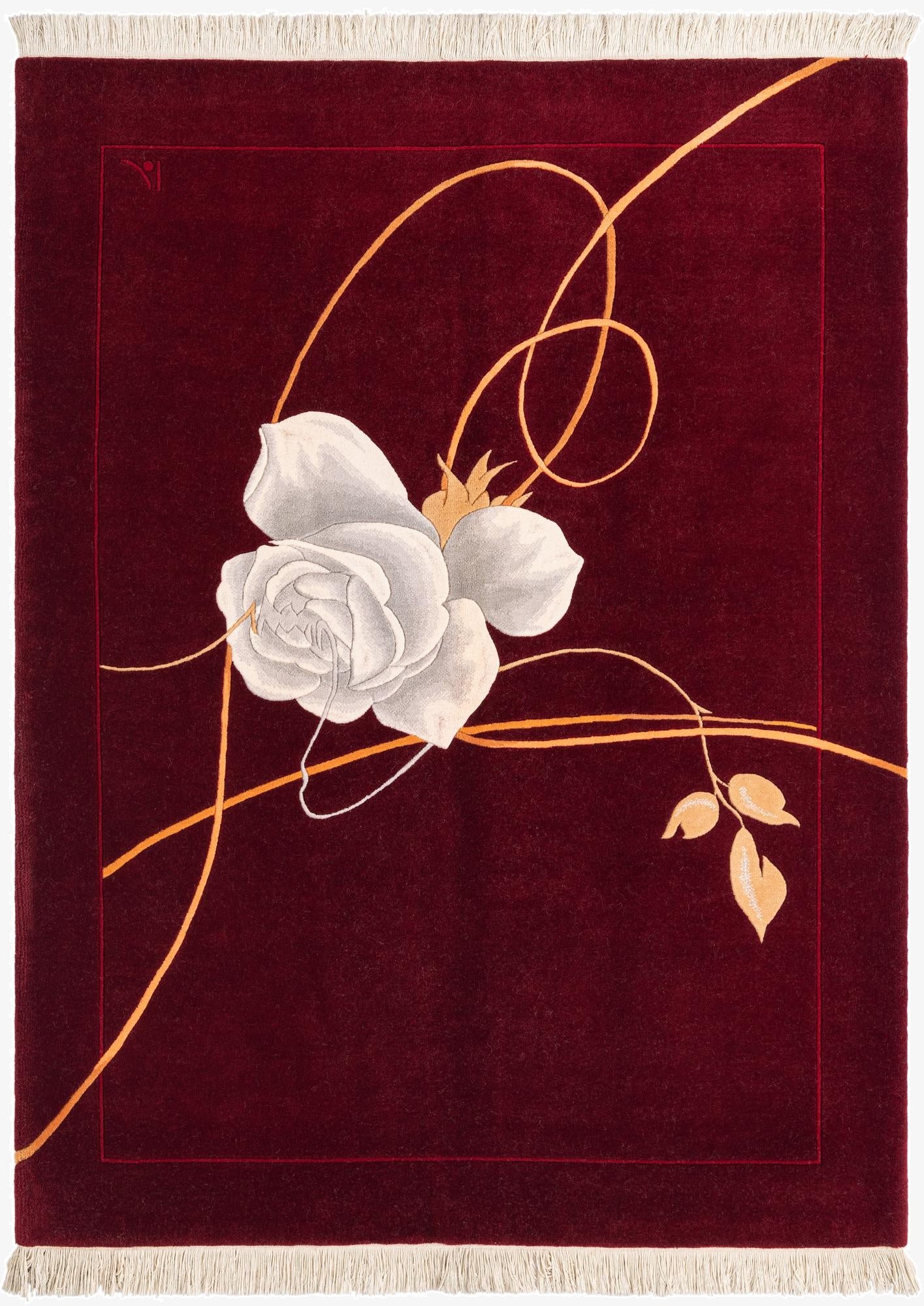  5' x 6' 8  Hand Knotted Darya Wool Rug