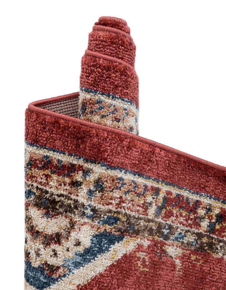 Burgundy 7' x 10' Eden Rug | Rugs.com