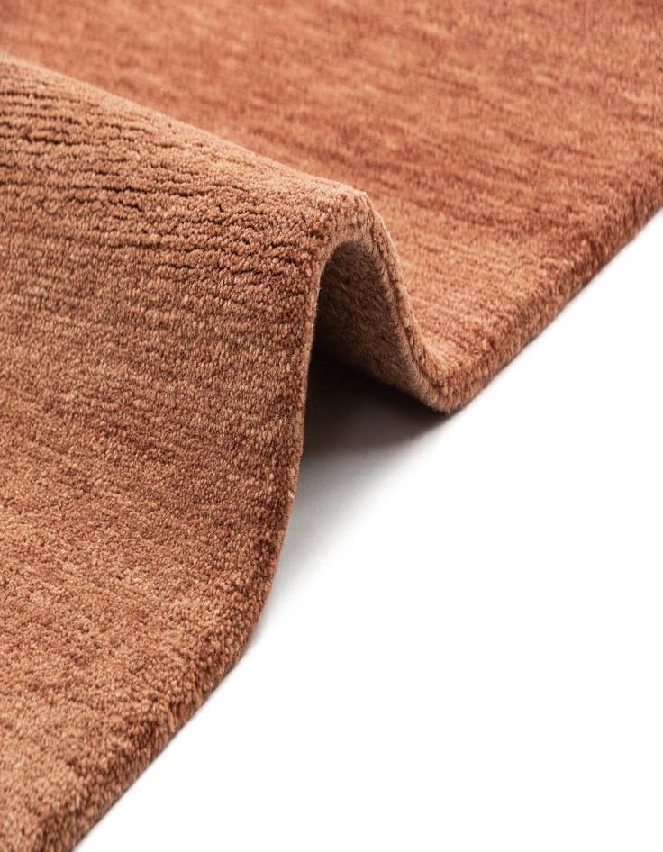 Detail image of  5' 2 x 6' 5  Hand Knotted Gabbeh Wool Rug